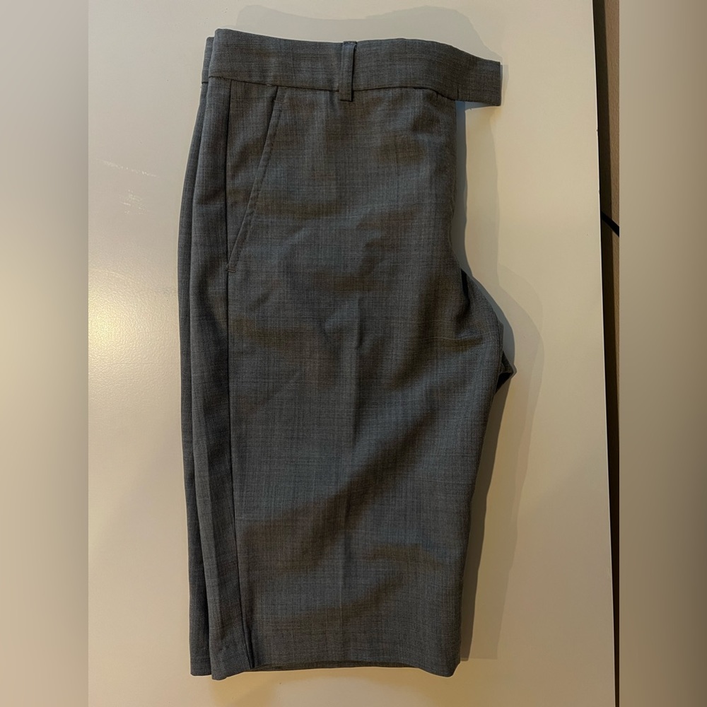 THEORY TROUSER BERMUDA SHORTS SIZE 8 - Picture 6 of 8